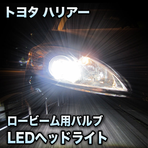 【正規店人気】LEDヘッドライト ロービーム トヨタ ハリアー対応セット その他