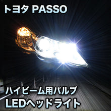 LEDヘッドライト　ハイビーム　PASSO対応セット